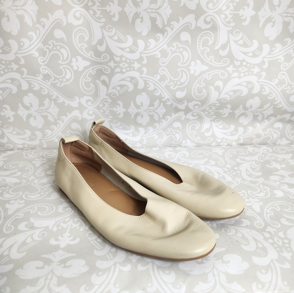 Everlane Cream Women's Loafers - Picture 2 of 8